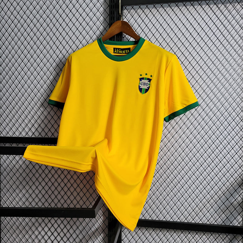 Camisa Retro Brasil 1970/1972